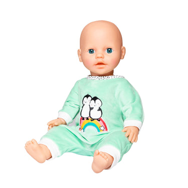Heless poppen romper fluffy pinguin, 28-35 cm