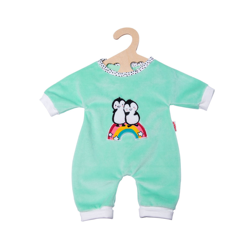 Load image into Gallery viewer, Heless poppen romper fluffy pinguin, 35-45 cm
