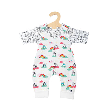 Heless poppen romper pinguin met t-shirt, 35-45 cm