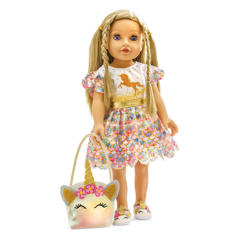 Chargez l'image dans la visionneuse de la galerie, Heless poppenballerina's eenhoorn, 30-34 cm
