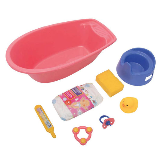 Heless poppenbad met accesoires, 8dlg.