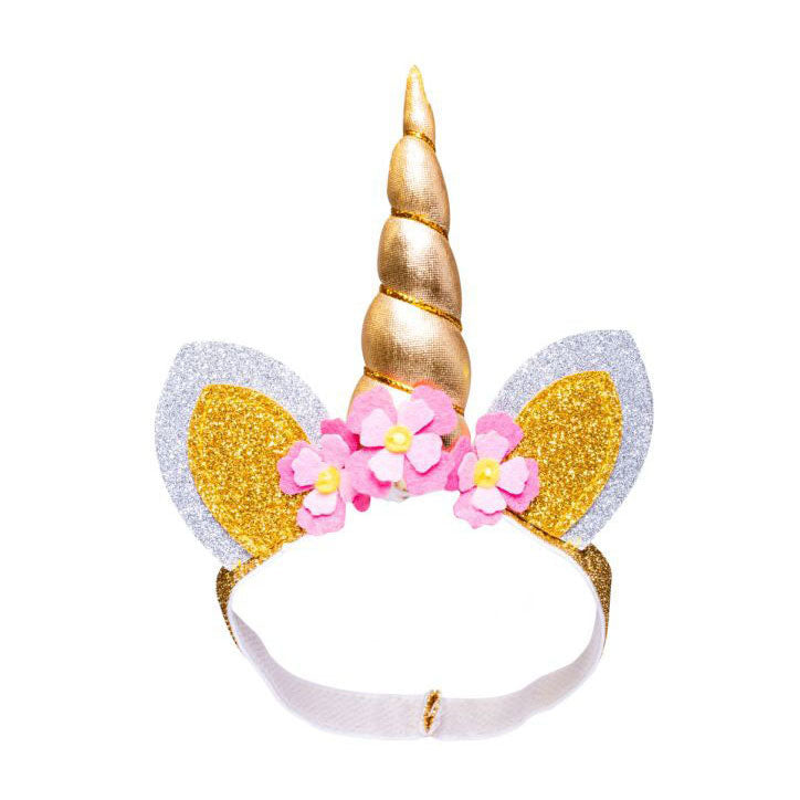 Load image into Gallery viewer, Heless poppen accessoires glitter eenhoorn set, 30-34 cm
