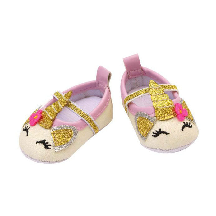 Load image into Gallery viewer, Heless poppen accessoires glitter eenhoorn set, 30-34 cm
