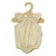 Heless poppenbody geel met ruches, 35-45 cm