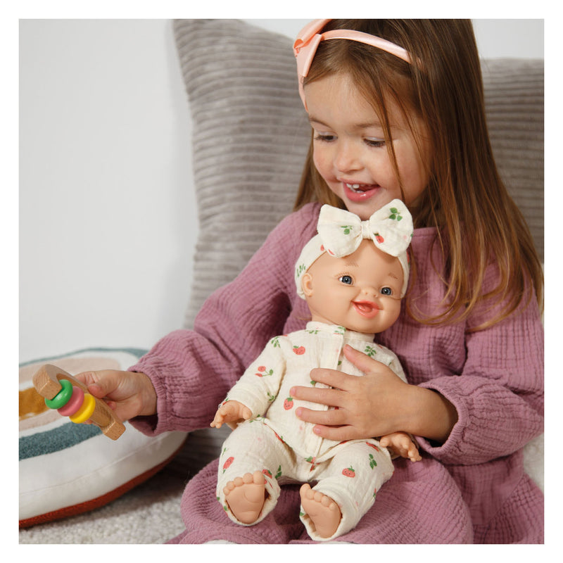 ギャラリービューアに画像をロードする, Heless rompertje voor poppen met hoofdband - maat 35-45 cm
