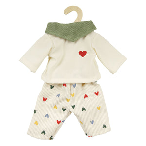 Heless jongens babypop met corduroy outfit - 34cm