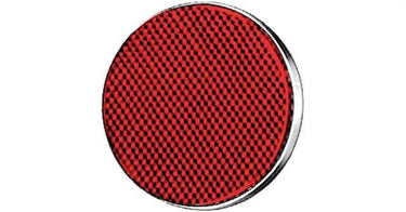 Hella reflector rear reflector 85mm red w.fastening screws