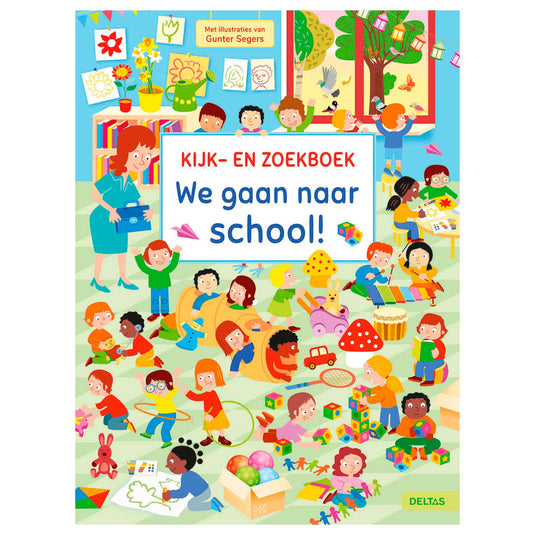 Deltas kijk- en zoekboek - we gaan naar school!