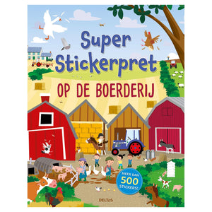 Deltas super stickerpret - op de boerderij