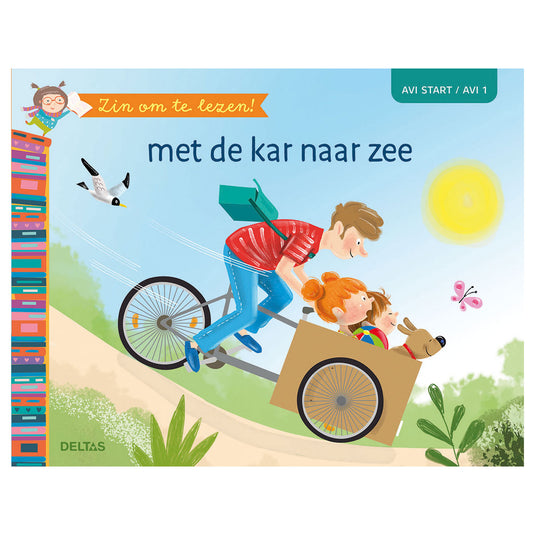 Deltas zin om te lezen! - met de kar naar zee (avi-start)