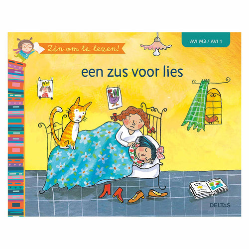 Deltas zin om te lezen! - een zus voor lies (avi-m3)