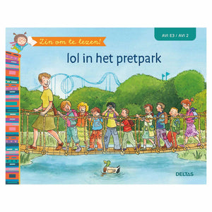 Deltas zin om te lezen! - lol in het pretpark (avi-e3)