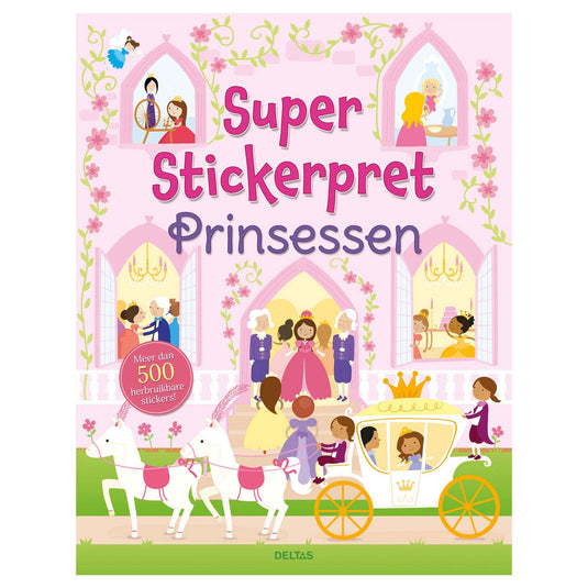 Deltas super stickerpret - prinsessen