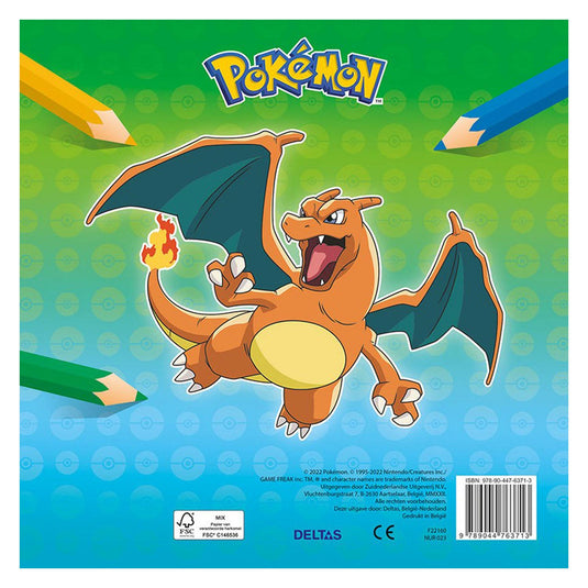 Pokemon color fun kleurboek