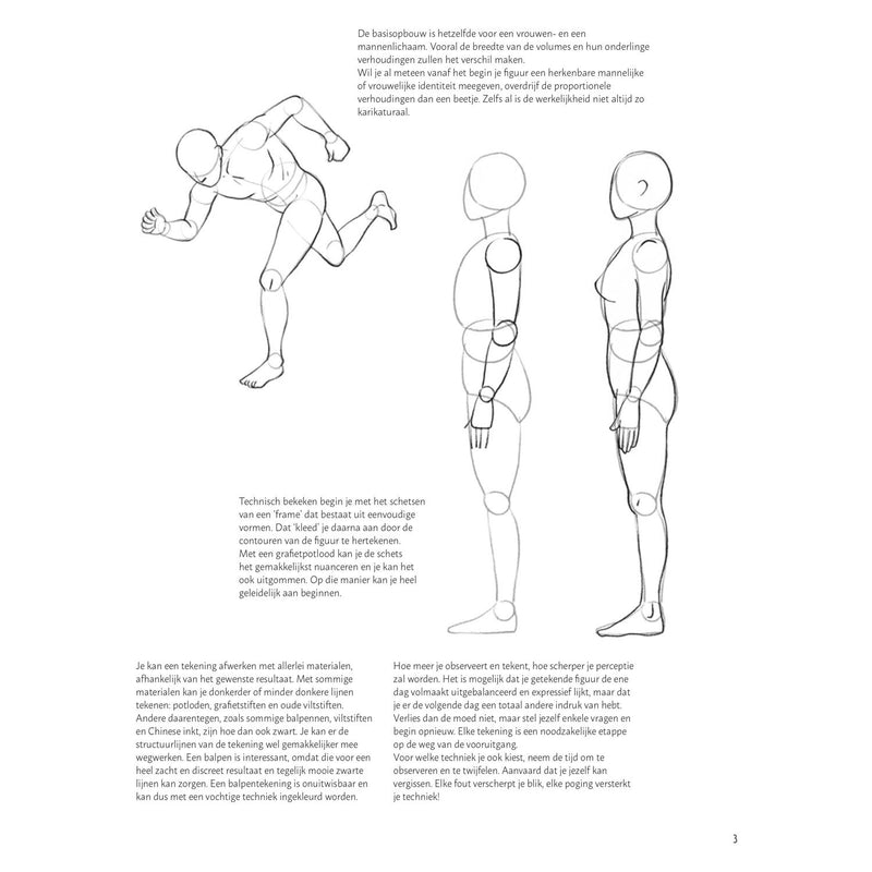 Load image into Gallery viewer, Deltas stap voor stap mensen leren tekenen hobbyboek
