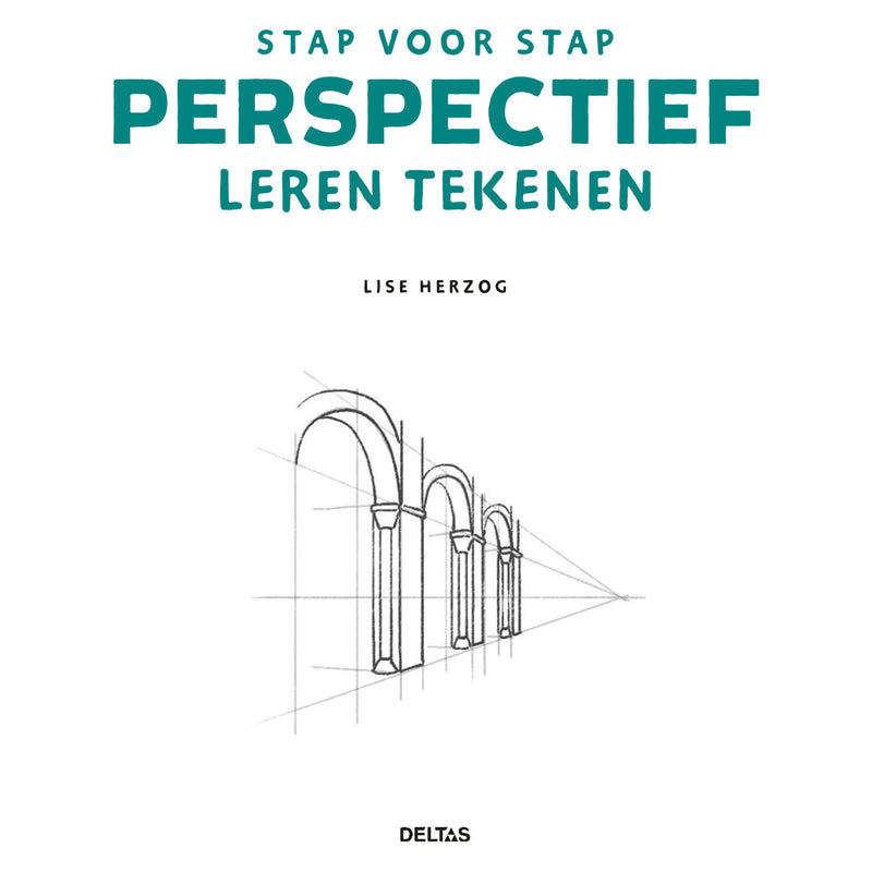 Load image into Gallery viewer, Deltas stap voor stap perspectief leren tekenen hobbyboek
