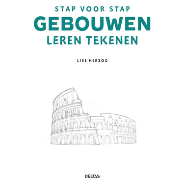 Deltas stap voor stap gebouwen leren tekenen hobbyboek