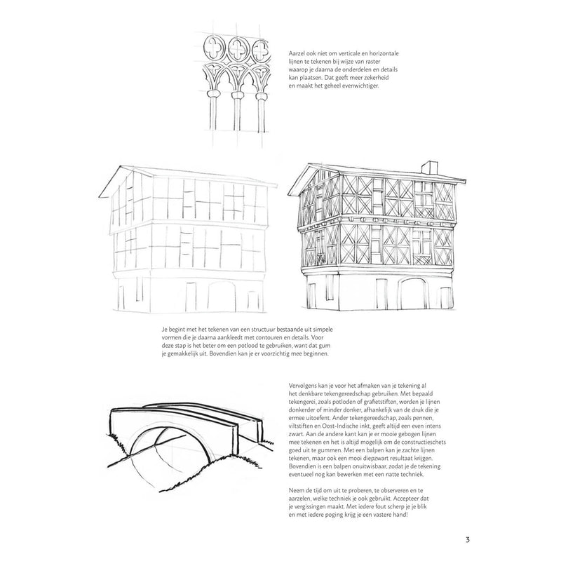 Load image into Gallery viewer, Deltas stap voor stap gebouwen leren tekenen hobbyboek
