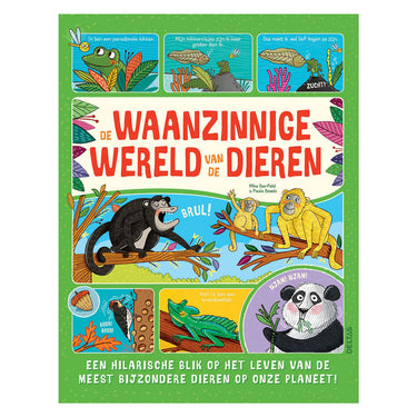 Deltas de waanzinnige wereld van de dieren kinderboek