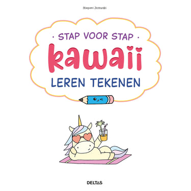 Deltas stap voor stap kawaii leren tekenen hobbyboek