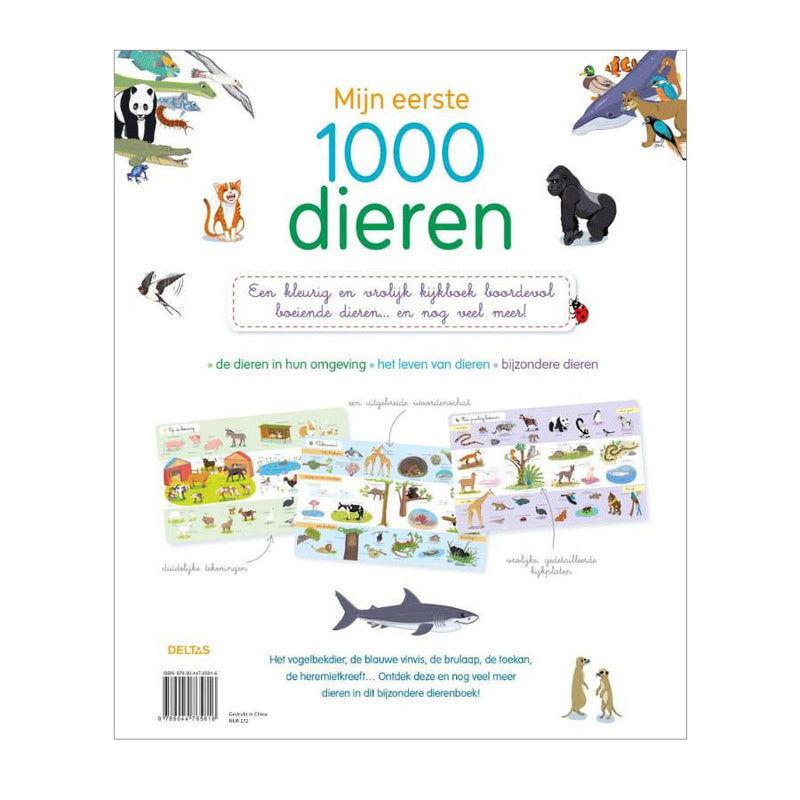 Load image into Gallery viewer, Deltas mijn eerste 1000 dieren kijkboek
