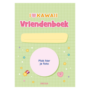 Deltas ik hou van kawaii vriendenboek