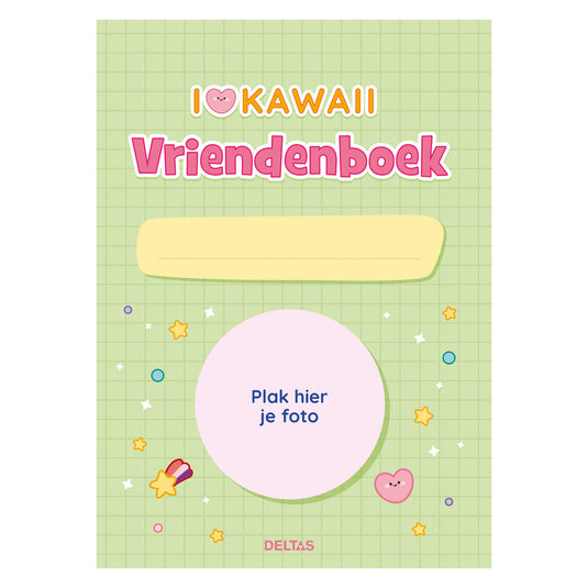 Deltas ik hou van kawaii vriendenboek - - hardcover