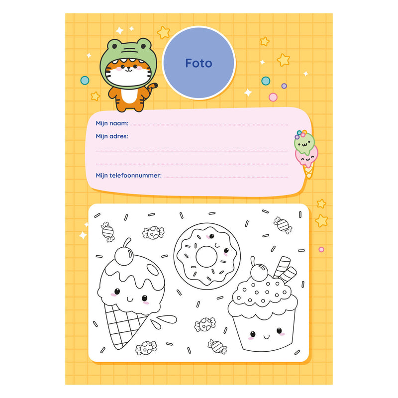 Load image into Gallery viewer, Deltas ik hou van kawaii vriendenboek
