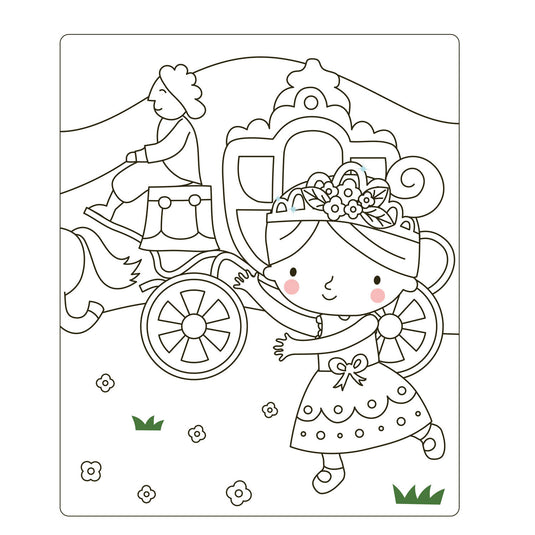Deltas little princess sticker fun - aankleedpoppen stickerboek