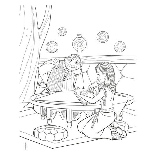 Deltas disney color wish kleurblok