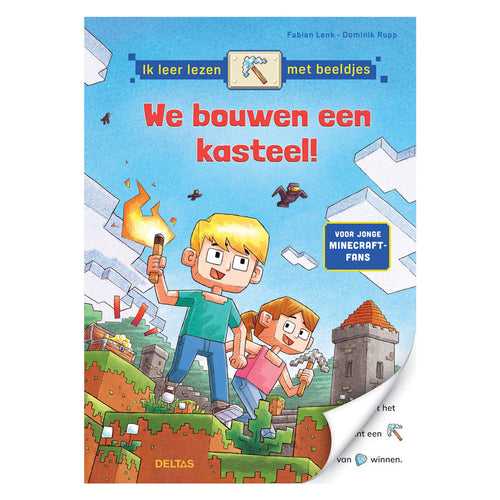 Deltas we bouwen een kasteel! - ik leer lezen met beeldjes