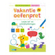 Deltas vakantie oefenpret leuke tel- en schrijfoefeningen - naar groep 2