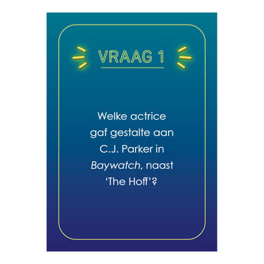 Deltas hoera 40 jaar! quiz