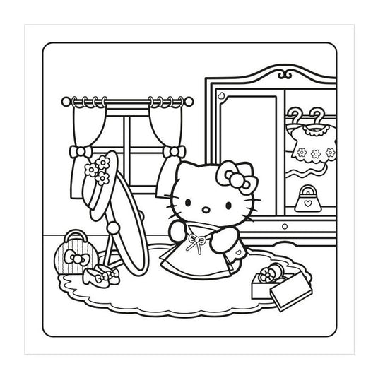 Deltas hello kitty and friends cute cozy color