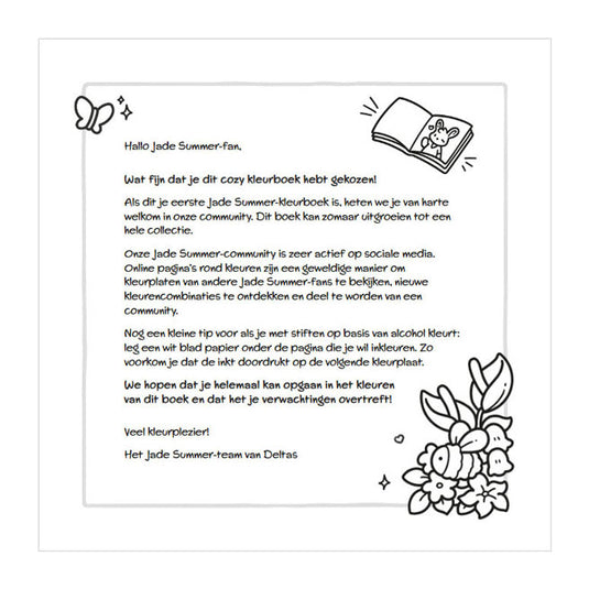 Deltas cozy jobs - comfy kleurboek jade summer