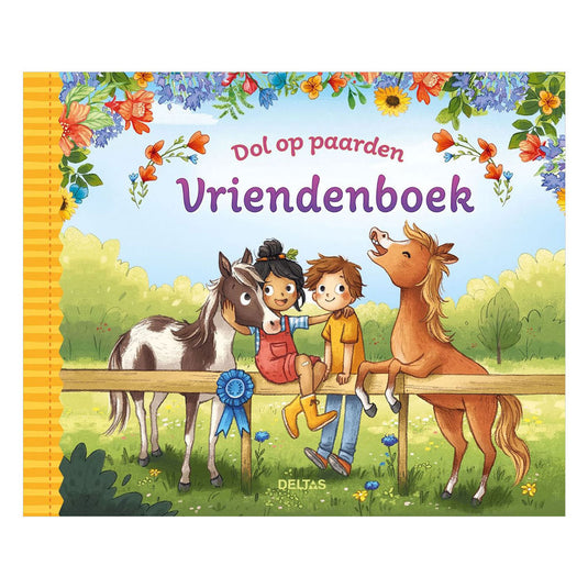 Deltas dol op paarden vriendenboek