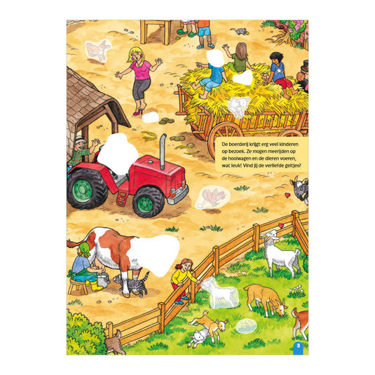 Deltas mijn leuke zoekboek met stickers - dieren