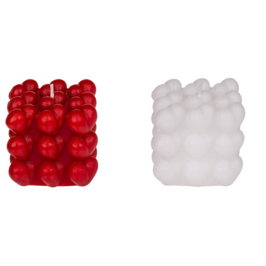 Ootb bubbelkaars hart 6x6cm