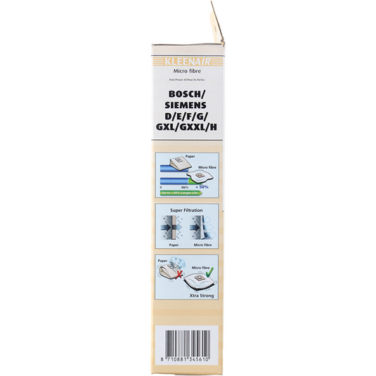 Kleenair 1068545 - sms.stofz.bosch siemens bs-7 5 stuks | 5 stuks