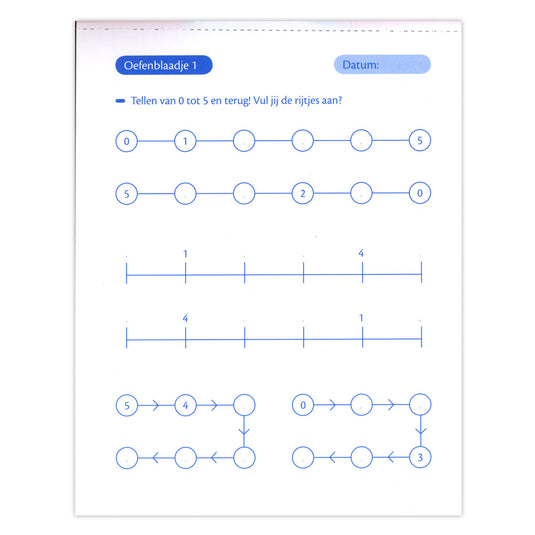 Deltas oefenblaadjes rekenen (6-7 j.) eerste trimester