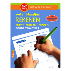 Deltas oefenblaadjes rekenen (6-7 j.) derde trimester