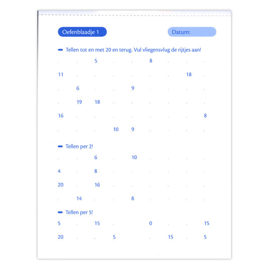 Deltas oefenblaadjes rekenen (6-7 j.) derde trimester