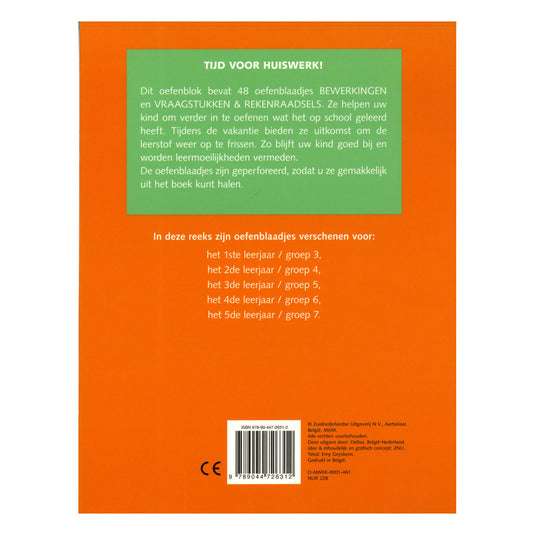 Deltas oefenblaadjes bewerkingen, vraagstukken