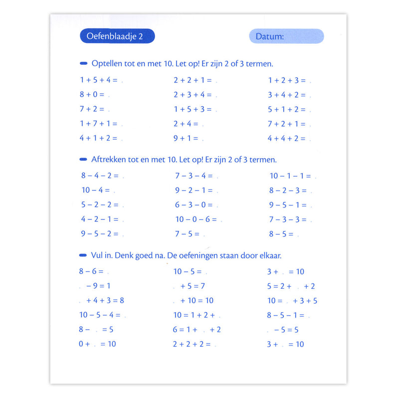 Load image into Gallery viewer, Deltas oefenblaadjes bewerkingen, vraagstukken
