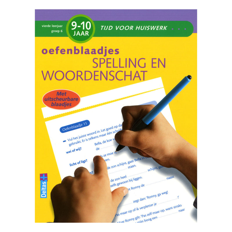 Load image into Gallery viewer, Deltas oefenblaadjes spelling en woordenschat (9-10 j)
