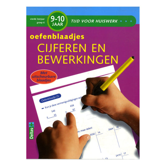 Deltas oefenblaadjes cijferen en bewerkingen (9-10 j)