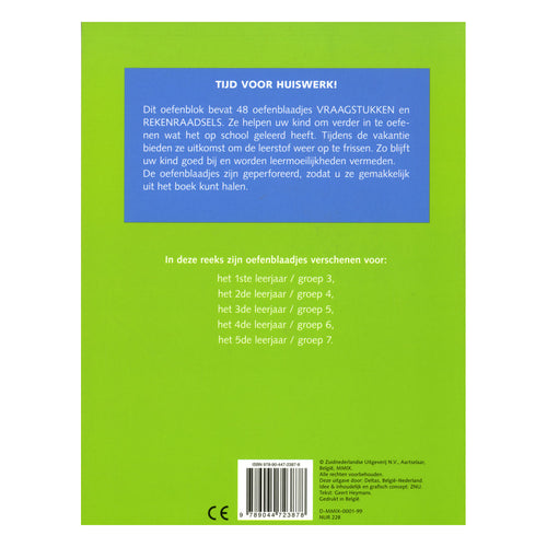 Deltas oefenblaadjes vraagstukken (10-11j)