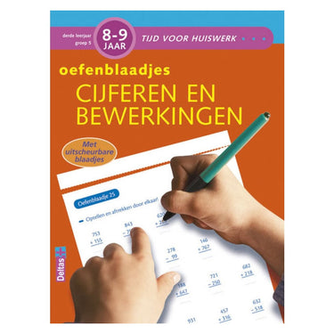 Deltas oefenblaadjes cijferen en bewerkingen (8-9 j.)