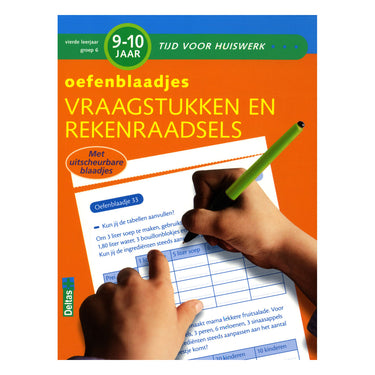 Deltas oefenblaadjes vraagstukken en rekenraadsels