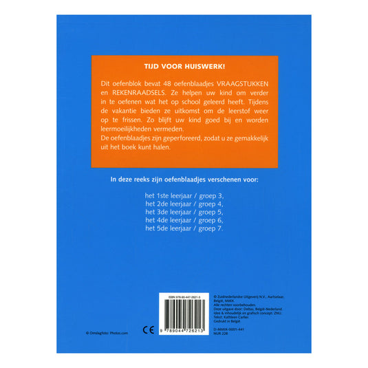 Deltas oefenblaadjes vraagstukken en rekenraadsels